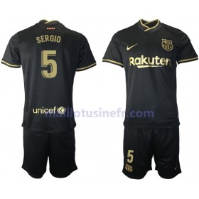 Maillot de Foot FC Barcelone Sergio Busquets 5 Extérieur 2020-21 - Enfant